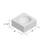 White Marble Square Concave Bowl-866411656