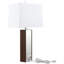 Lampe de table carrée 30 po Debrah