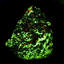Willemite, Franklinite, calcite et zinc rouge - Mine Franklin