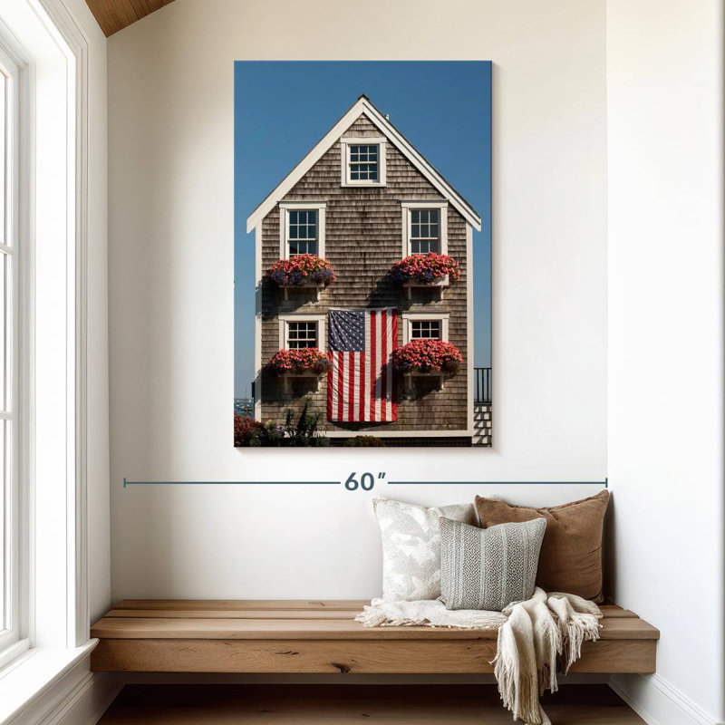 Lilie House Portrait, 48" H x 32" W