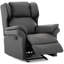 Shropshire Faux Leather Massage Chair-2067307730
