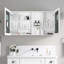 Armoire de rangement murale pour salle de bain, armoire à pharmacie, armoire de salle de bain moderne avec miroir
