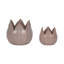 Sagebrook Home 2-Pieces Petal Planters, White-1830942933-1839343014