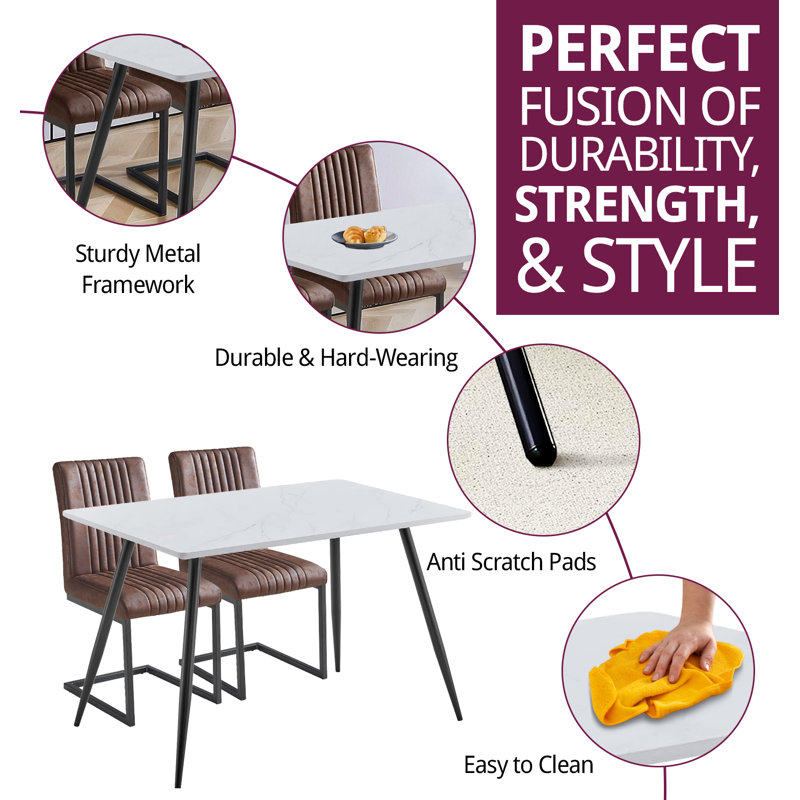 Mose 4 - Person Dining Set