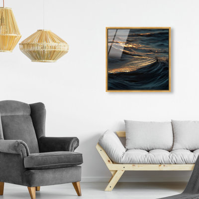 Sunset Sea I Print by Oliver Gal