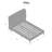 Coyte Upholstered Metal Wingback Bed-735780830-682461750