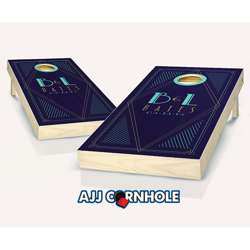 Ensemble de cornhole 2 'x 4' avec sacs
