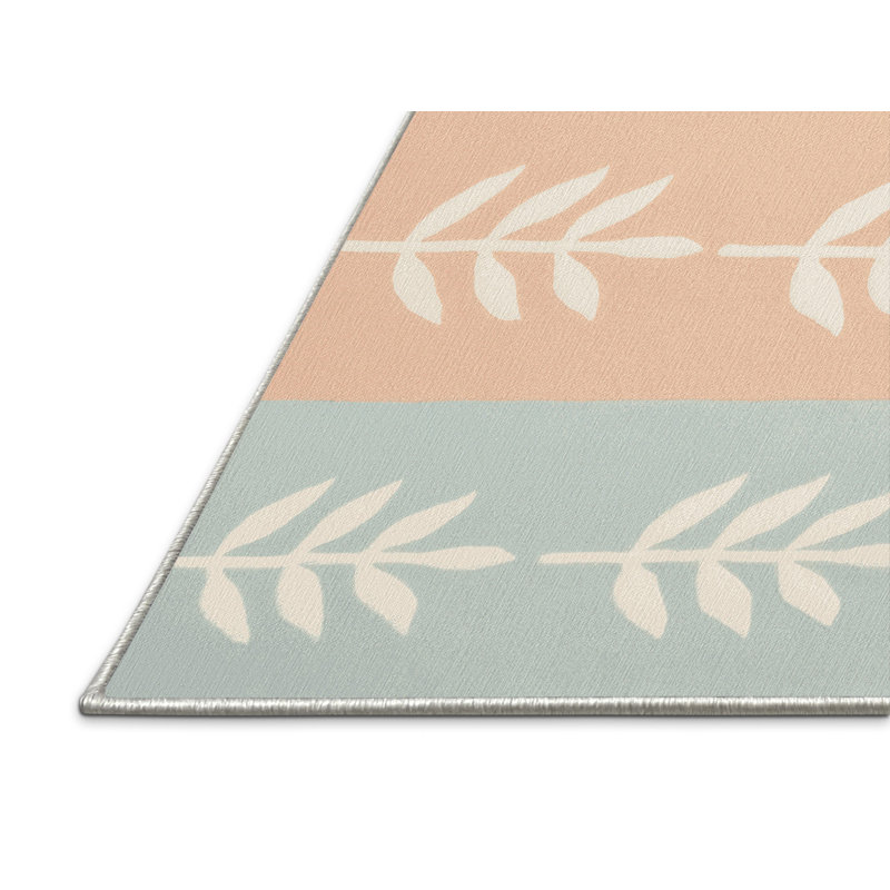 Petal Cascade Rug, Round 6'