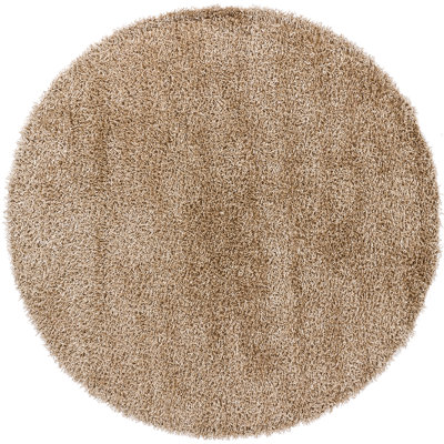 Tapis contemporain Everly Quinn Fanetta tissé à la main brun clair