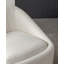 Fauteuil demi-tonneau pivotant en velours Arrun-947321871-980437800