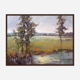 Morning On The Marsh Print