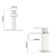 Probe Single Hole Faucet Single-handle Bathroom Faucet Waterfall Spout Sink Faucet 1.2GPM