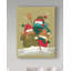 «Three Snowmen in jaquette», art sur toile-31977691