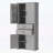 Multi-Functional Storage Cabinet with 2 Drawers and Adjustable Shelf for Various Home Spaces-1193956427