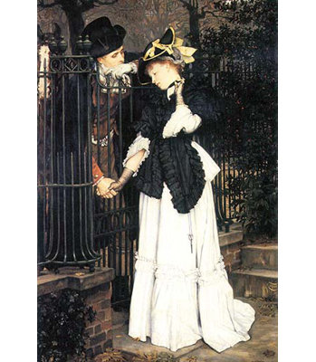 " The Farewell " by James Tissot