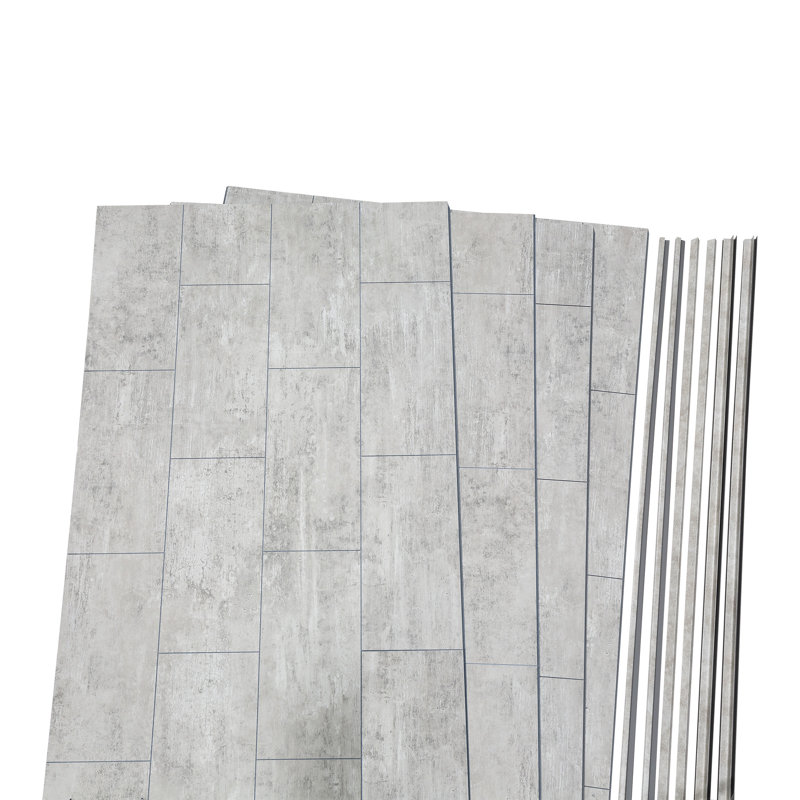 Palisade 78in x 60in x 30in Waterproof Vinyl Shower Surround Kit with Accessories in Urban Coast, Urban Coast