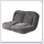 Canapé-lit double convertible pliable, gris, avec 18 positions réglables et un confort amélioré pour une utilisation polyvalente-2107205573