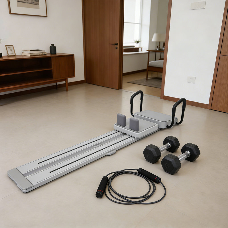 Pilates Board,  Pilates Ski Machine for Home Workout, Multi-Functional Pilates Board