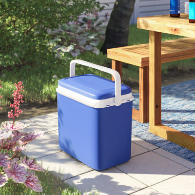 Symple Stuff 32L Handheld Cooler in Blue