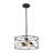 3 - Light Dimmable Lantern Drum Chandelier