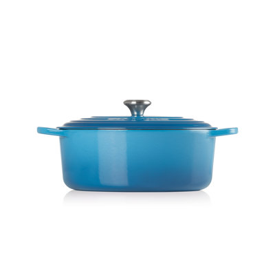 Le Creuset Enameled Cast Iron Oval Dutch Oven with Lid