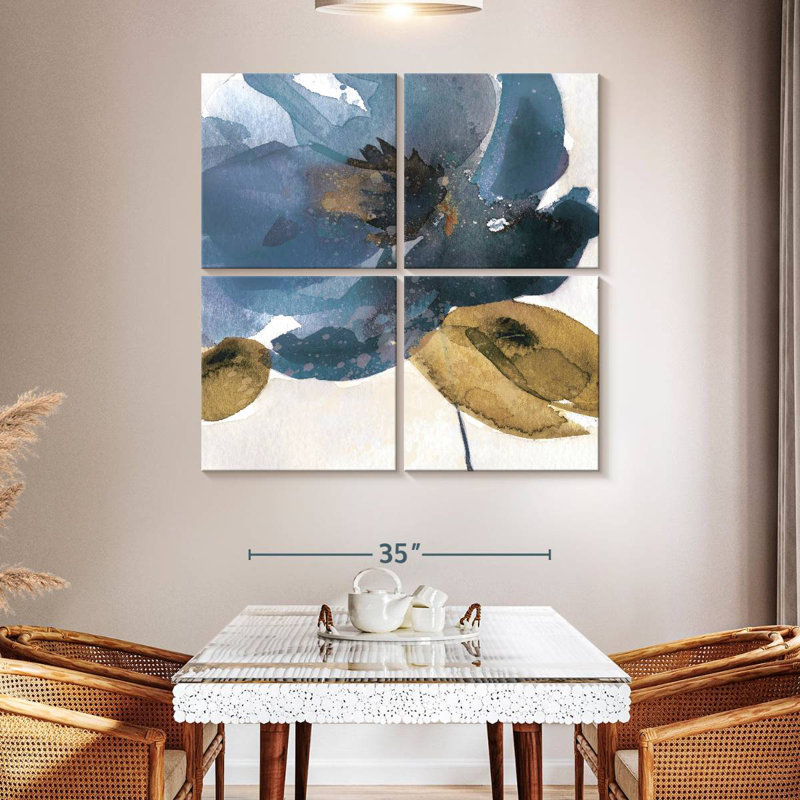 Avery Blue Note I, 45" H x 45" W