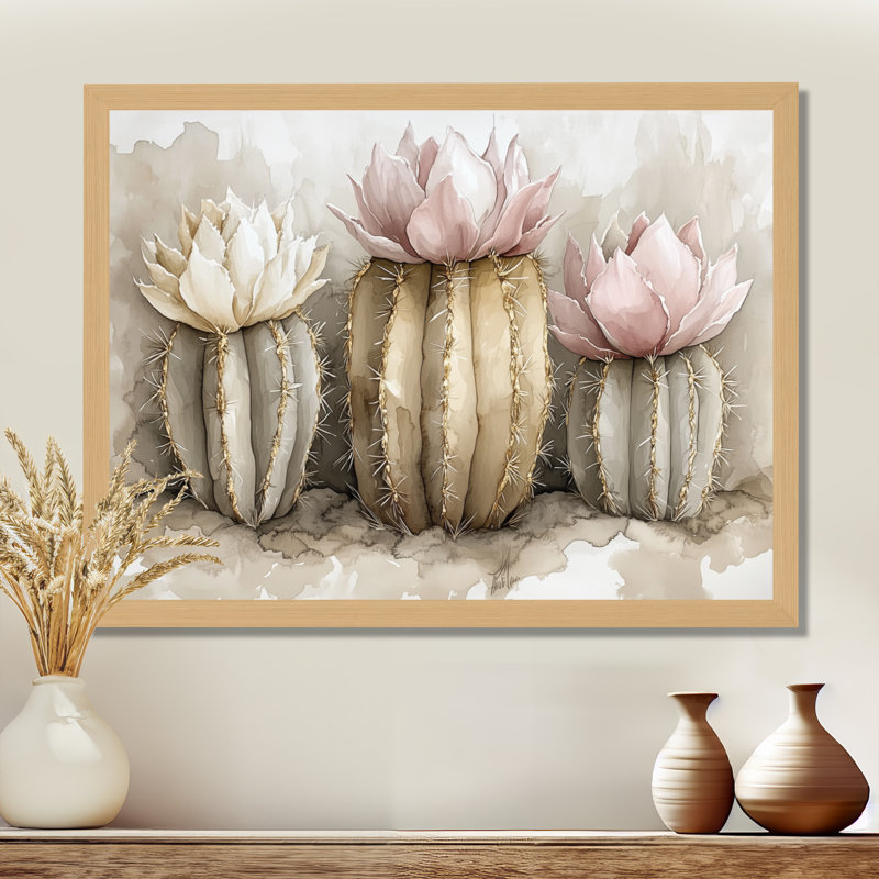 Smathering II - Botanical, art mural encadré, 16" H x 32" W, Cadre naturel