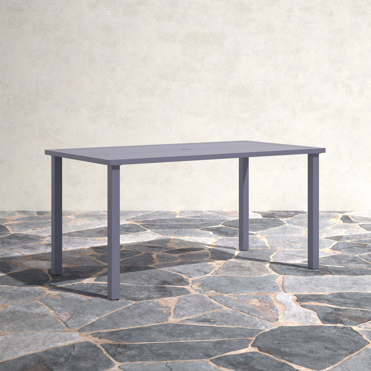 Jason Rectangular Aluminum Outdoor Dining Table