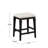 Arasch Wood Backless Counter Height Stool-1874321145