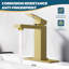 Robinet de salle de bains monotrou avec ensemble de drainage-92363206