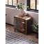 Rukhsar 56cm W Solid Wood Bedside Table