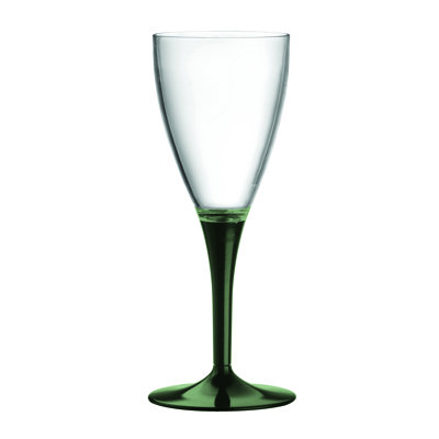 Polycarbonate Wine Glass - 6 Pieces - Emerald