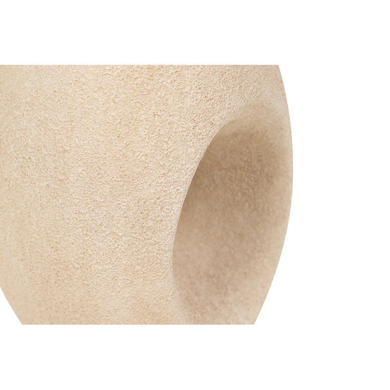 CERAMIC VASE, 50cm, Brown