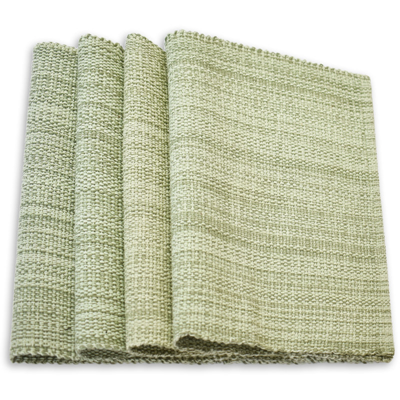 Napperon en coton Stell, Vert, L 13 po x P 54 po