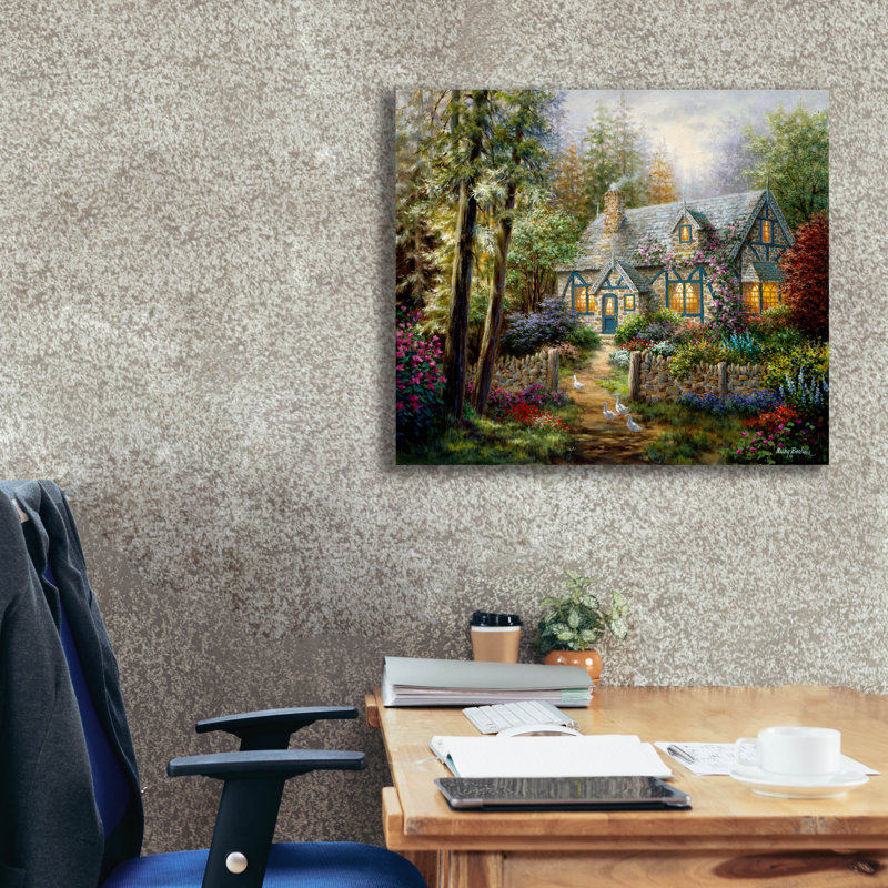  «A Country Gem» par Nicky Boehme, art mural sur toile, 30 po x 26 po, H 26 po x l 30 po