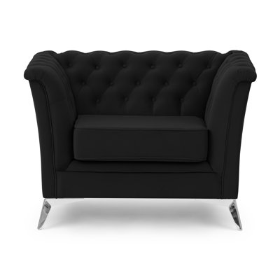 Whitby Velvet Chesterfield Chair