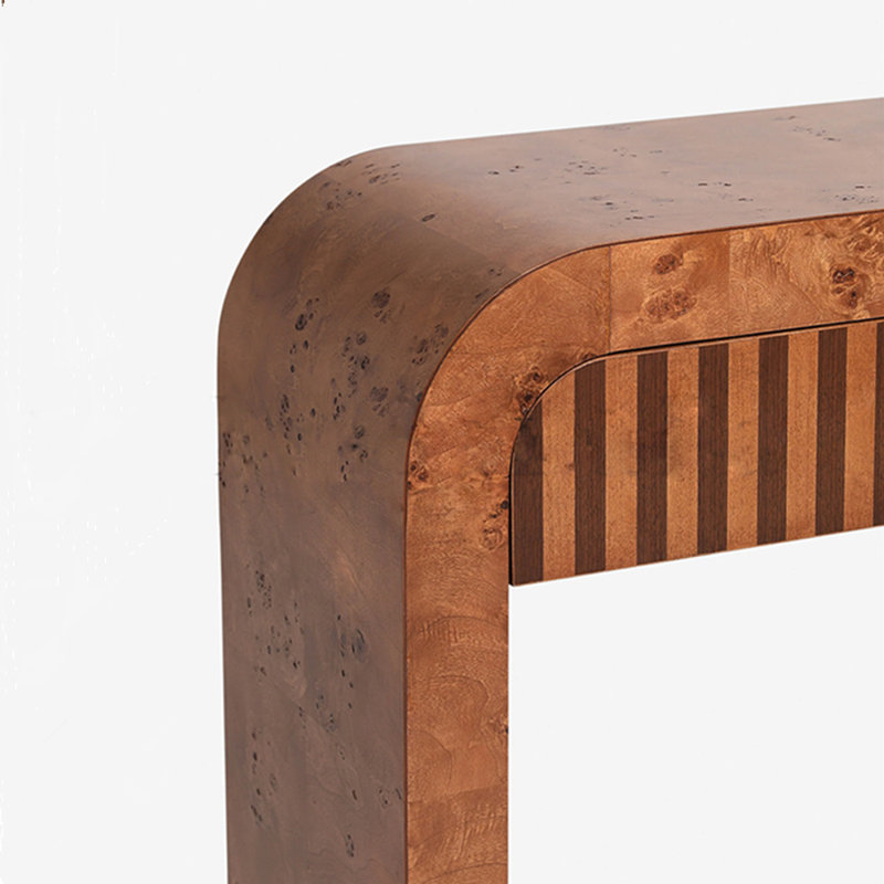 Table d'entrée de style chinois, H 31,5 po x l 63 po x P 15,7 po