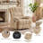 Breasha 39.7" Wide Manual Upholstered Swivel Rocker Recliner-71494672