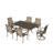 7 Piece Outdoor Patio Dining Set