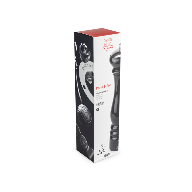 Moulin à poivre / moulin à poivre PEUGEOT Paris Paris, H 11,82 po x l 2,6 po x P 2,6 po