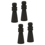 Irondale Candle Holder Set of 4 Grey