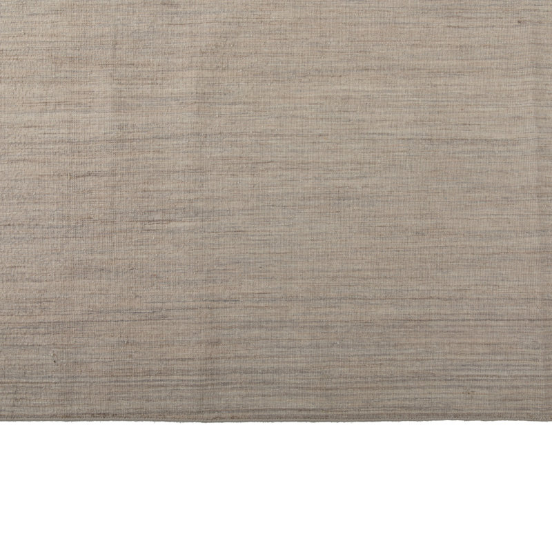 Cream Dhurrie Silk Rug - 11'3" x 13'3"