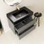 Louka 29.9'' Single Bathroom Vanity with Quartz Top-2120348504-2120348485