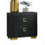 1Pc Nightstand Center Glide 2-Drawers Bedside Table