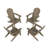Arrlo Foldable Outdoor Adirondack Set-88382352