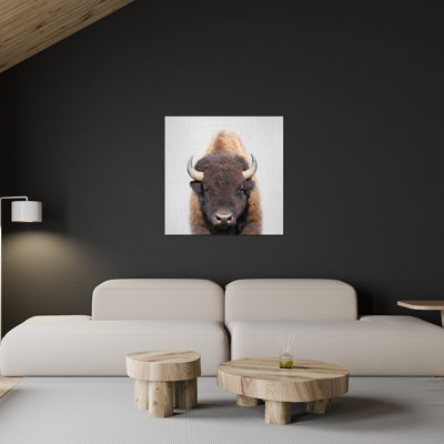Buffalo Print On Acrylic Glass