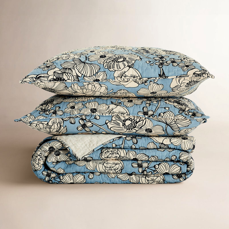 Kimpton 100% Cotton Quilt - Oversize King, California King, Limestone