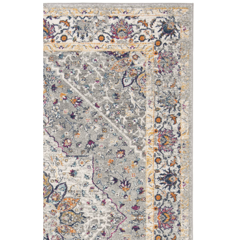 Balch Performance Oriental Rug, Square 6'7"