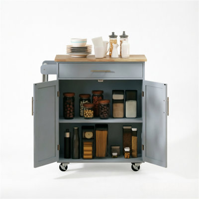 Armoire de rangement roulante