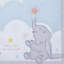 Ensemble de literie pour lit de bébé 3 pièces Disney Dumbo Shine
